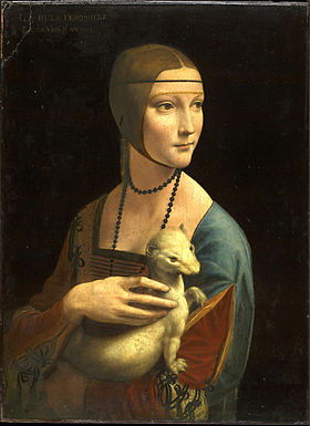 La Dama con l'ermellino è un dipinto a olio su tavola di Leonardo da Vinci,  La donna ritratta va quasi sicuramente identificata con Cecilia Gallerani.